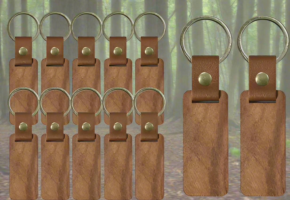 Walnut Keyring