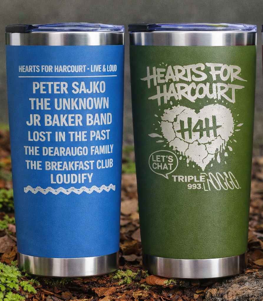Hearts for Harcourt Tumblers