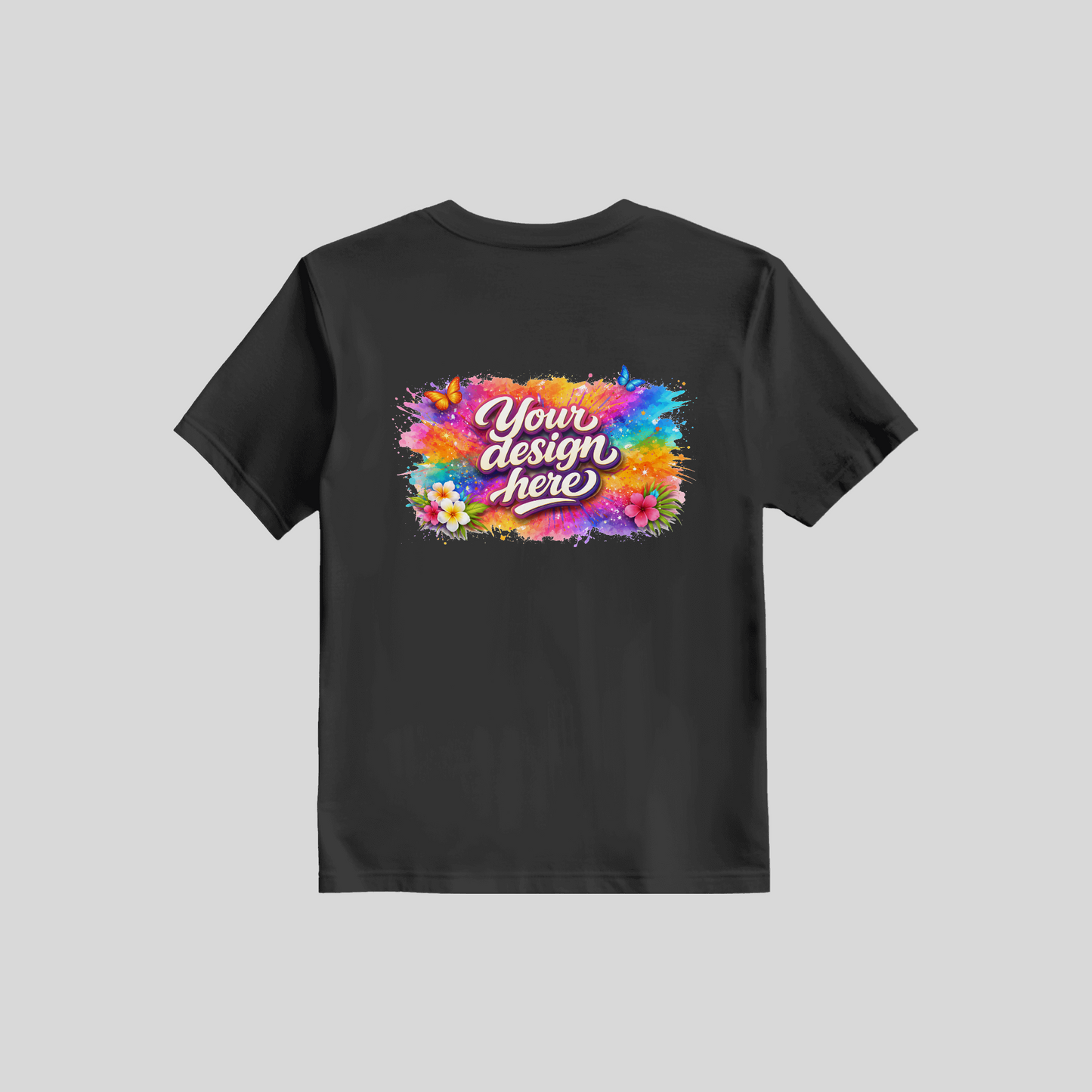 Custom printed 100% Cotton Unisex Tee