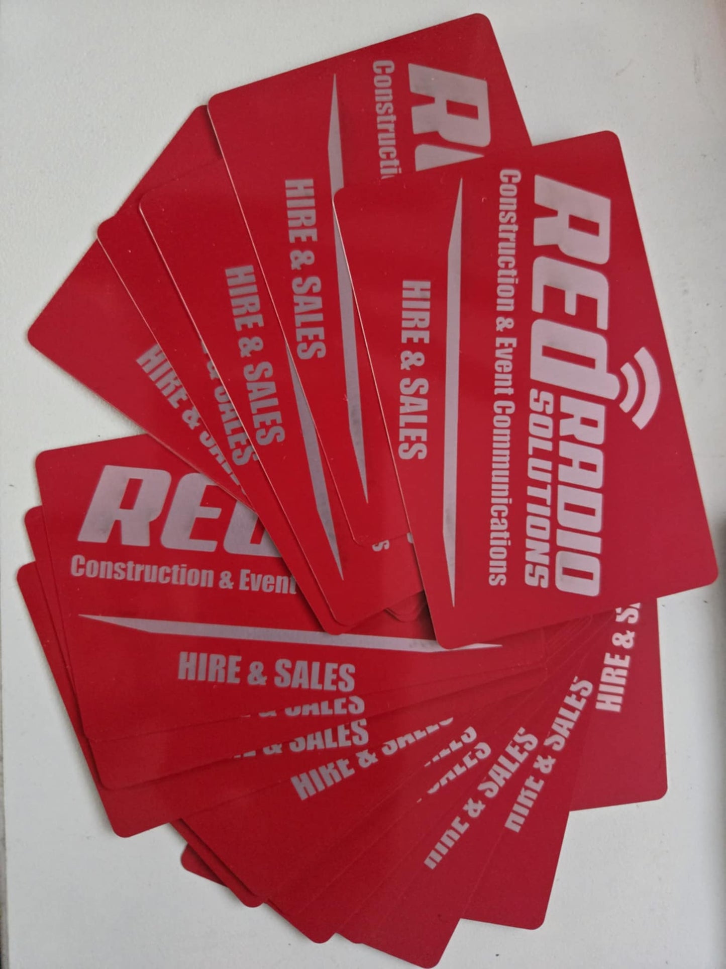 Custom Laser Engraved Aluminium Business Cards